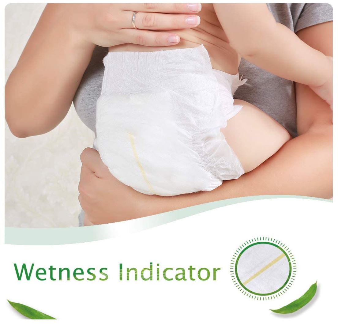 ECOBOOM Bamboe Eco Wegwerp luier 32 STUKS - Maat 3 (Medium 6-10kg)